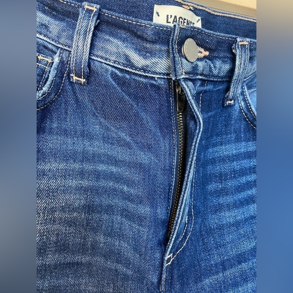 L'AGENCE High Rise Rockie Ezra  Nonstretch‎ Jeans Size 29 - Picture 9 of 13